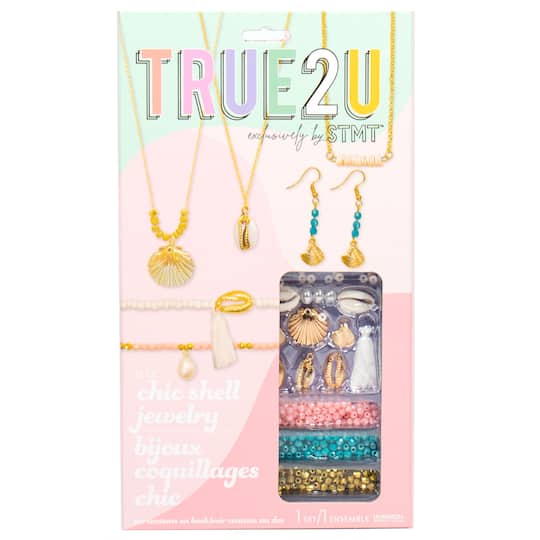 True2U DIY Chic Shell Jewelry Kit